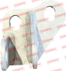 124707 Kempf Halter f. Umlenkrolle im Chassis, rechts